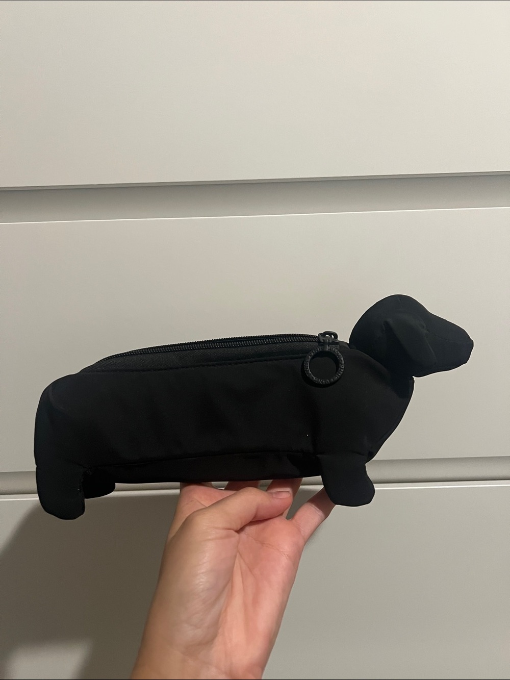 VS pink dachshund storage pouch - Picture 2 of 7